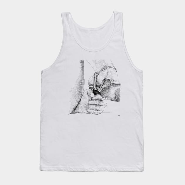 A million miles away (b&w) Tank Top by suzieqillustratice